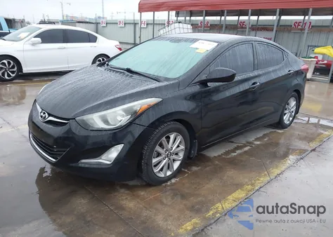 2014 Hyundai Elantra Se z USA, uszkodzony, nr VIN 5NPDH4AE6EH533122